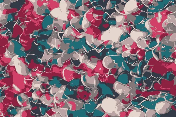 Festival helyum balon arka plan kırmızı yeşil beyaz renkler ile