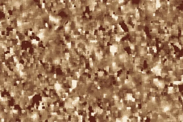 Küçük kareler ve dikdörtgenler kahverengi mozaik