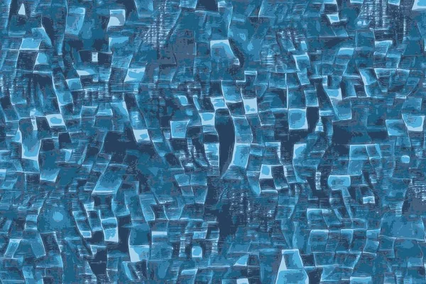 Soyut Mavi ekran windows bir teknoloji dünyada