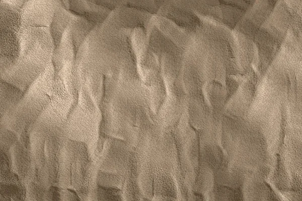 Tekstura Beż Piasek Plaży Rysunkami — Zdjęcie stockowe
