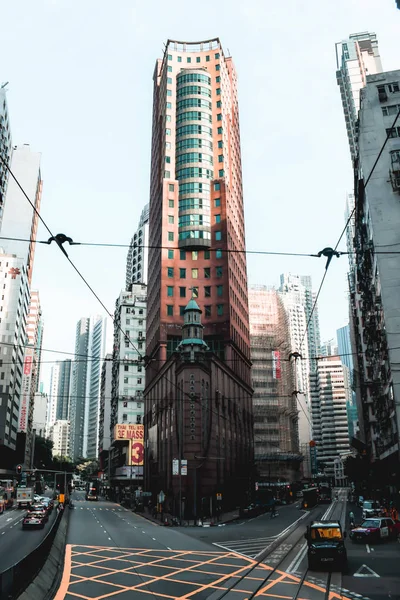 Elegante Edificio Oficinas Las Calles Isla Hong Kong — Foto de Stock