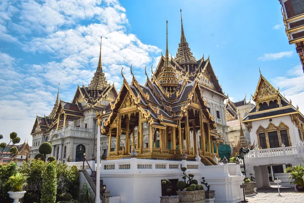 Beautiful Decorated Golden Grand Palace Bangkok Thailand — Stock Photo, Image