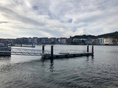 Sanxenxo Galiçya İspanya liman görünümü