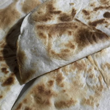 Bazı quesadillas closeup
