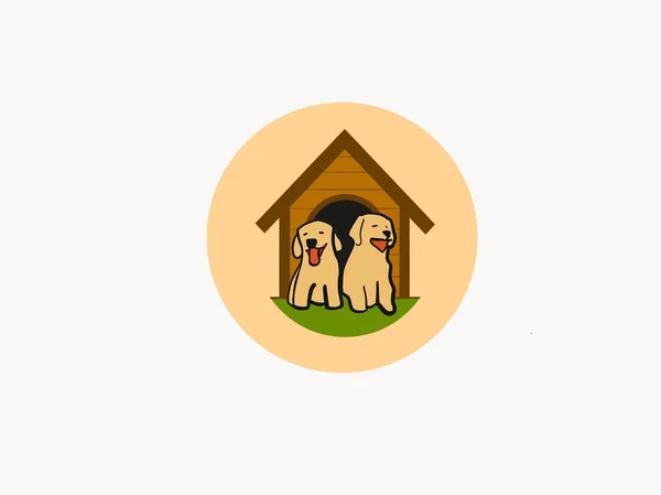 Dog Brothers Casa — Fotografia de Stock
