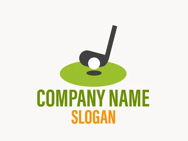 Golf Logo Für Unternehmen — Stockfoto