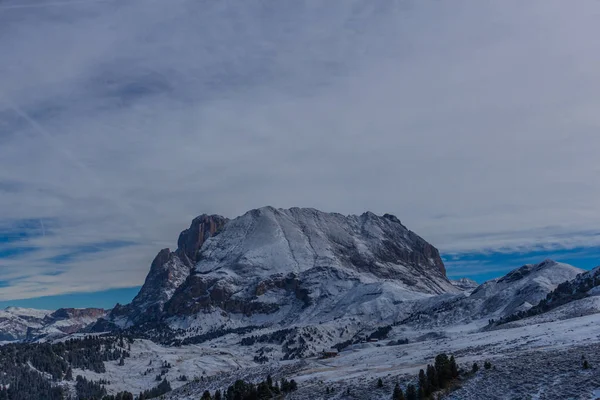 Caminho Parque Natural Seceda Grden Bela Tirol Sul — Fotografia de Stock