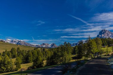 Yolda Doğa Parkı Seceda/Grden güzel South Tyrol içinde
