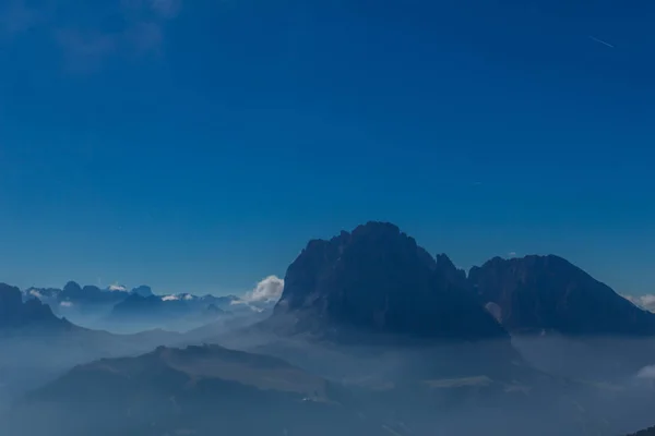 自然公園の美しい南チロル Seceda 未修復の途中 — ストック写真