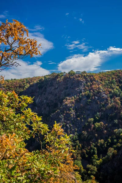 Εξερευνώντας Βουνά Harz Μια Ηλιόλουστη Φθινοπωρινή Μέρα — Φωτογραφία Αρχείου