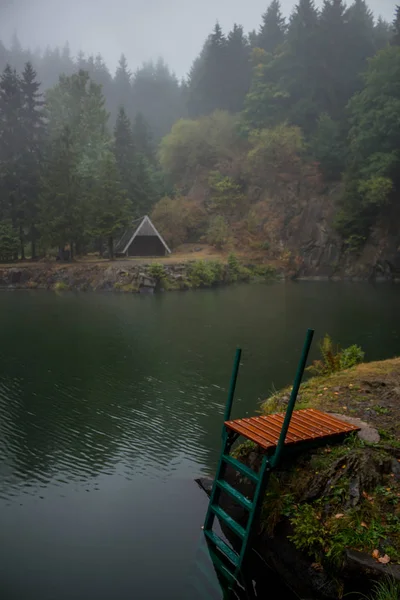 Rennsteig Thurigian Erdő — Stock Fotó