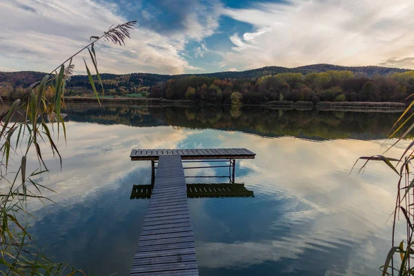 Día Lago Werratal — Foto de Stock