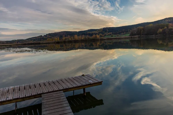 Jeden Den Jezeře Werratal — Stock fotografie