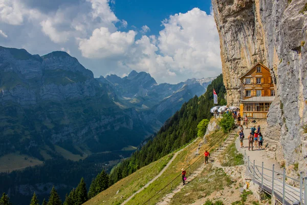 Exploratory Tour Beautiful Appenzell Mountain Region — Stock Photo, Image