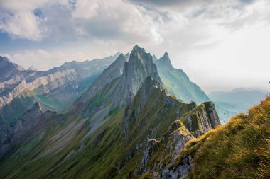 güzel Appenzell dağ bölgesi boyunca keşif turu 