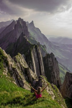 güzel Appenzell dağ bölgesi boyunca keşif turu 
