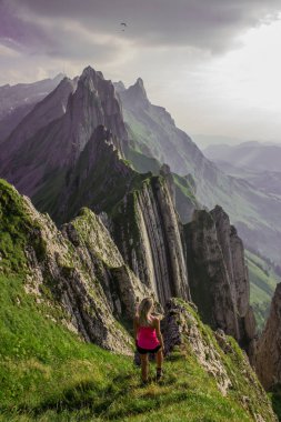 güzel Appenzell dağ bölgesi boyunca keşif turu 