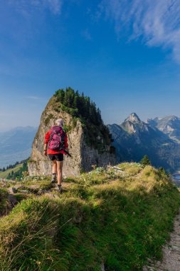 güzel Appenzell dağ bölgesi boyunca keşif turu