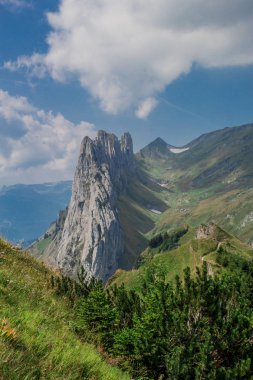 güzel Appenzell dağ bölgesi boyunca keşif turu