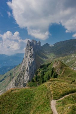 güzel Appenzell dağ bölgesi boyunca keşif turu