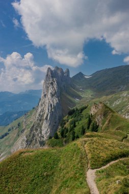 güzel Appenzell dağ bölgesi boyunca keşif turu