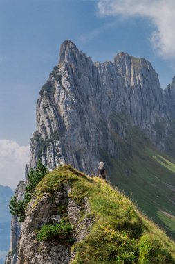 güzel Appenzell dağ bölgesi boyunca keşif turu