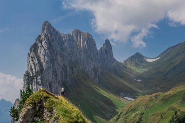 güzel Appenzell dağ bölgesi boyunca keşif turu
