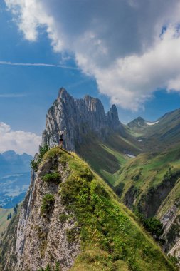 güzel Appenzell dağ bölgesi boyunca keşif turu