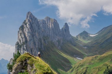 güzel Appenzell dağ bölgesi boyunca keşif turu