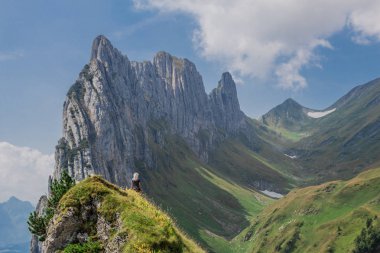 güzel Appenzell dağ bölgesi boyunca keşif turu