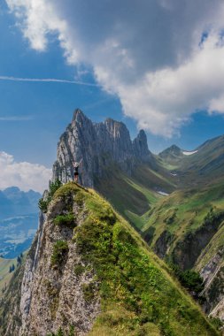 güzel Appenzell dağ bölgesi boyunca keşif turu