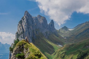 güzel Appenzell dağ bölgesi boyunca keşif turu