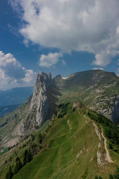 Spacer Regionie Piękne Góry Appenzell — Zdjęcie stockowe
