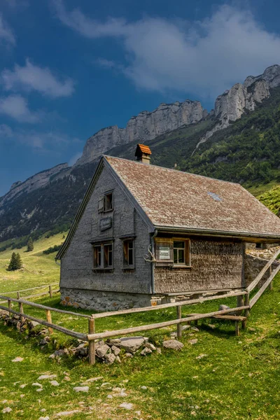 Recorrido Exploratorio Por Hermosa Región Montañosa Appenzell — Foto de Stock