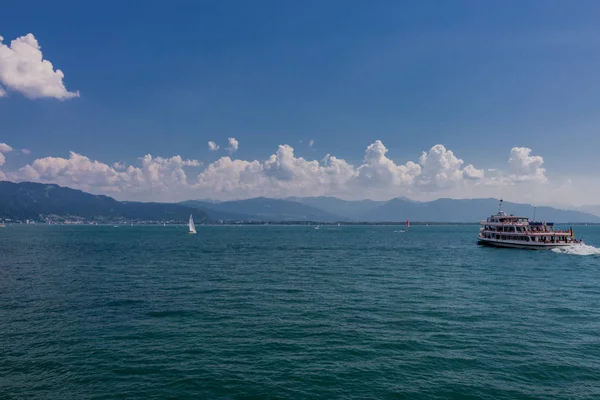 Konstanz Gölü Lindau Yaz Gün — Stok fotoğraf