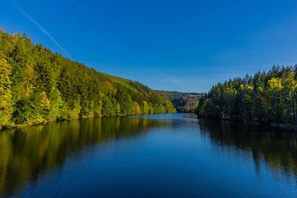 kale burgk saale-Valley çevresinde sonbahar günü