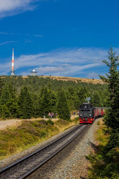 Recorrido Exploración Través Las Montañas Del Harz — Foto de Stock