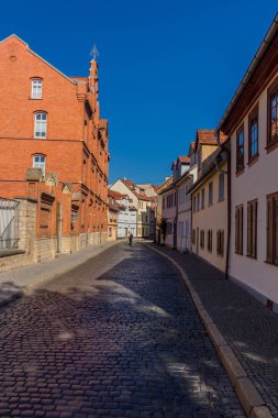 güzel Erfurt eski şehrin keyfini çıkarın 