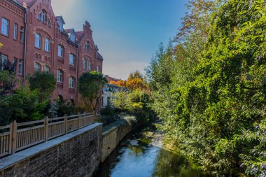 güzel Erfurt eski şehrin keyfini çıkarın 