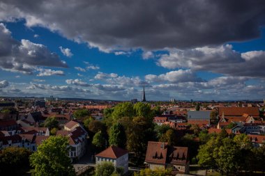 güzel Erfurt eski şehrin keyfini çıkarın 