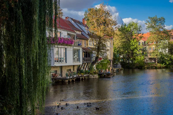 Užijte Staré Město Krásné Erfurt — Stock fotografie