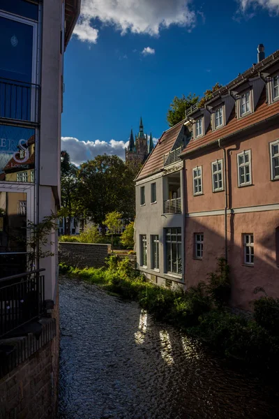 Užijte Staré Město Krásné Erfurt — Stock fotografie