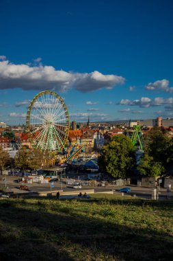 güzel Erfurt eski şehrin keyfini çıkarın 