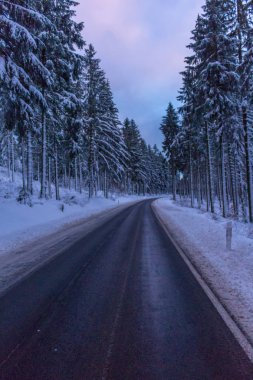 Kış Harikalar Diyarı Thuringian Forest