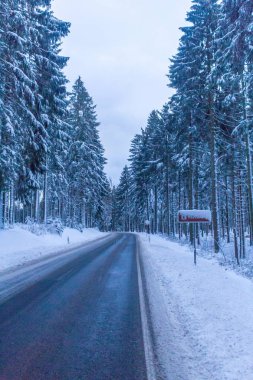 Kış Harikalar Diyarı Thuringian Forest