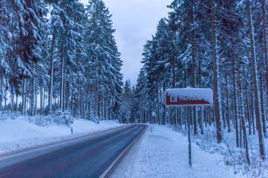 Kış Harikalar Diyarı Thuringian Forest