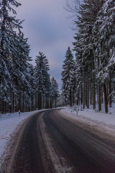Kış Harikalar Diyarı Thuringian Forest