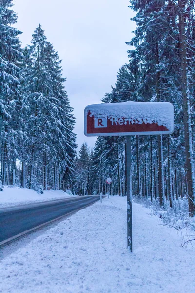 Kış Harikalar Diyarı Thuringian Forest