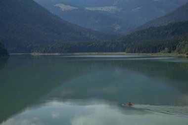yaz duygu Alpler'in Bavyera eteklerinde