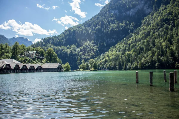 Sensação Verão Sopé Baviera Dos Alpes — Fotografia de Stock